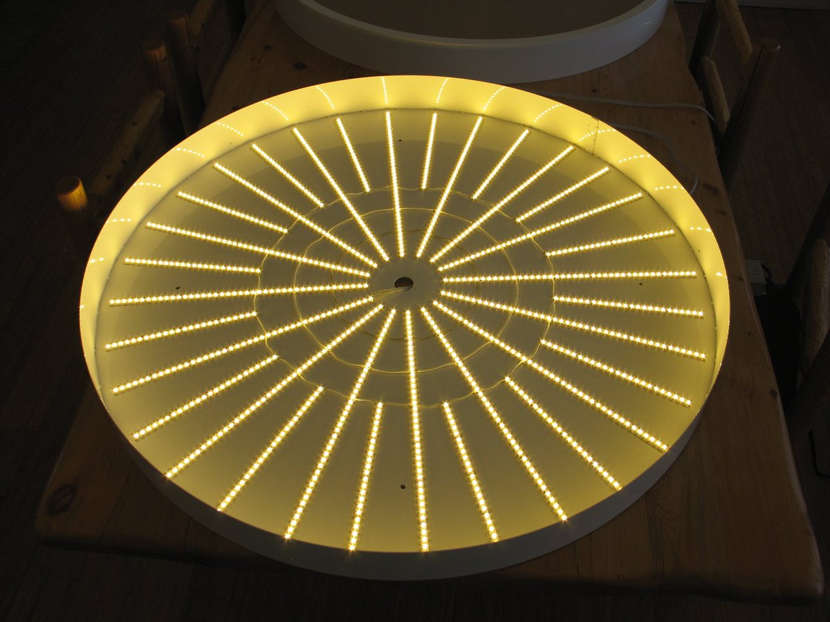 KiboWorks's tweet photo. 2014 #bespoke #LED round light installation #LEDEffects #Kibostory https://t.co/jO1M554mQh