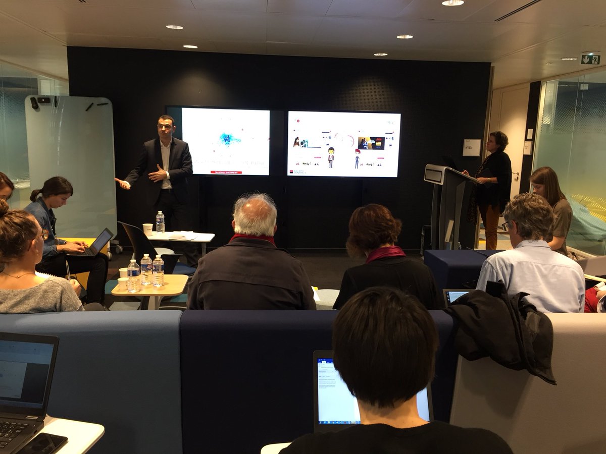 SocieteGenerale's tweet photo. « La relation client se distend avec le #digital. L’enjeu est de la réengager » Bertrand Cozzarolo #TalkAndTouch #Data https://t.co/APSNlXmtsU