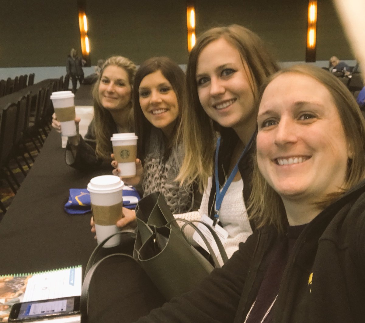 MrsDuff5thGrade's tweet photo. Day 2 @ PLC conference! Caffeine in hand &amp; ready to hear @mikemattos65 speak!! ☕️☺️ #PLC #SolutionTree https://t.co/JlgzCxcrgS