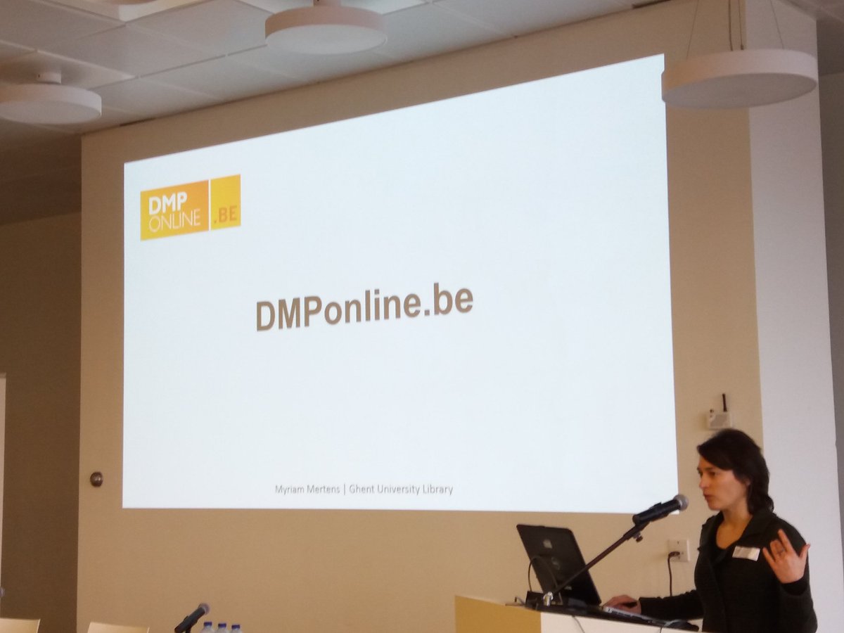 ivnieuwe's tweet photo. Myriam Mertens (@ugent) DMPonline.be #openaccess_be https://t.co/0XiVcmwlHI