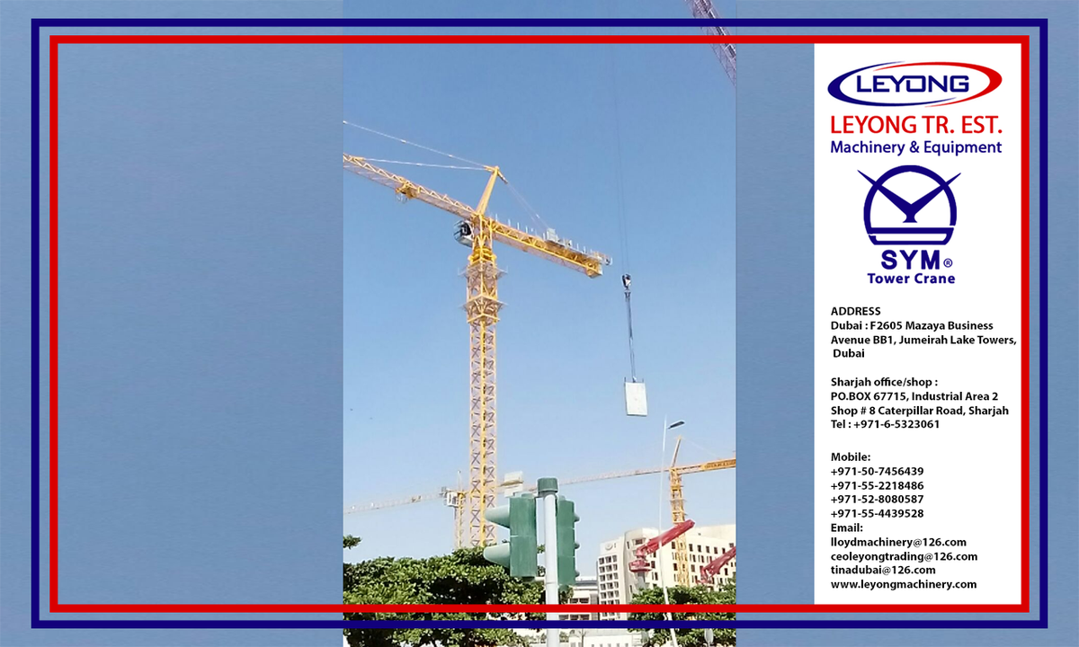 LeyongMachinery's tweet photo. #SYM #TOWER #CRANE #for #sale #UAE #abu_dhabi 971507456439, 971528080587 lloydmachinery@126.com tinadubai@126.com 
https://t.co/OLPCwsH57c https://t.co/0dHz8kl0UG