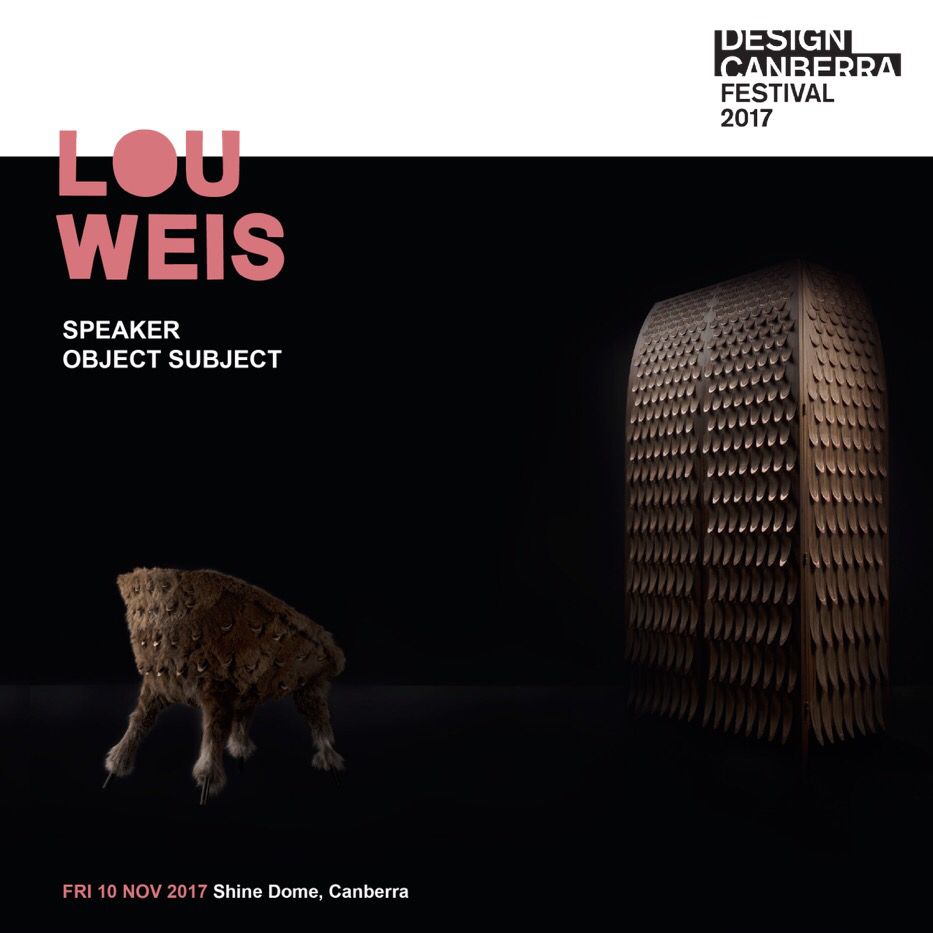 #ObjectSubject 🗣9>10nov <a href="/design_canberra/">DESIGN Canberra</a> register  da-is.us/2zMq9JL <a href="/BroachedC/">Lou Weis</a> #LouWeis