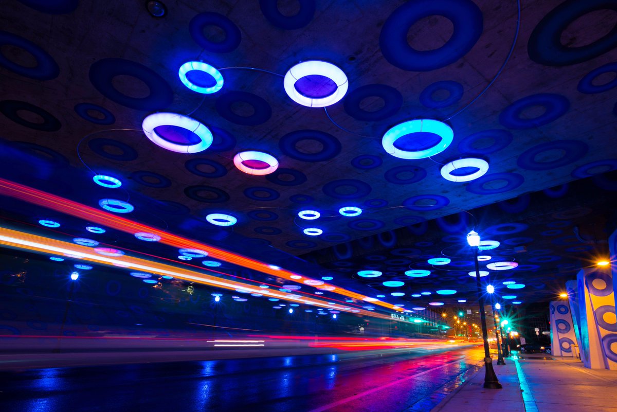 KiboWorks's tweet photo. 2015 #Bespoke #LED #interactive for #lightartist Dan Corson “Sensing YOU” #light #art installation. #LEDEffects #Kibostory https://t.co/N1GQsfwIsD