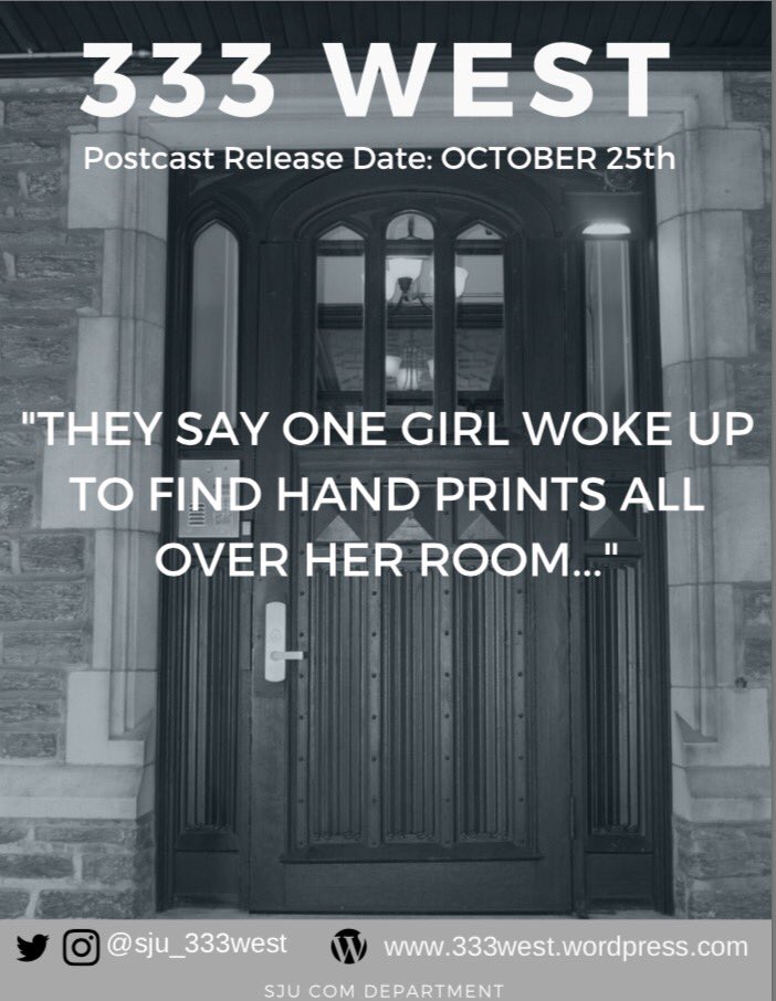 sju_333west's tweet photo. #tomorrow #333WEST #1day #countdown #podcast #sju #com #october25th #spirit https://t.co/PGQKikbVDR