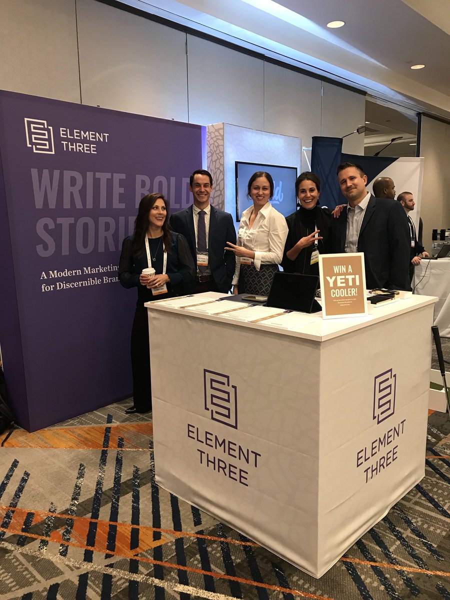 danifalconer's tweet photo. Here we go. Hanging with @ElementThree and 400 other branding and marketing experts at #incitesummit in NYC. https://t.co/3uDllrGajg