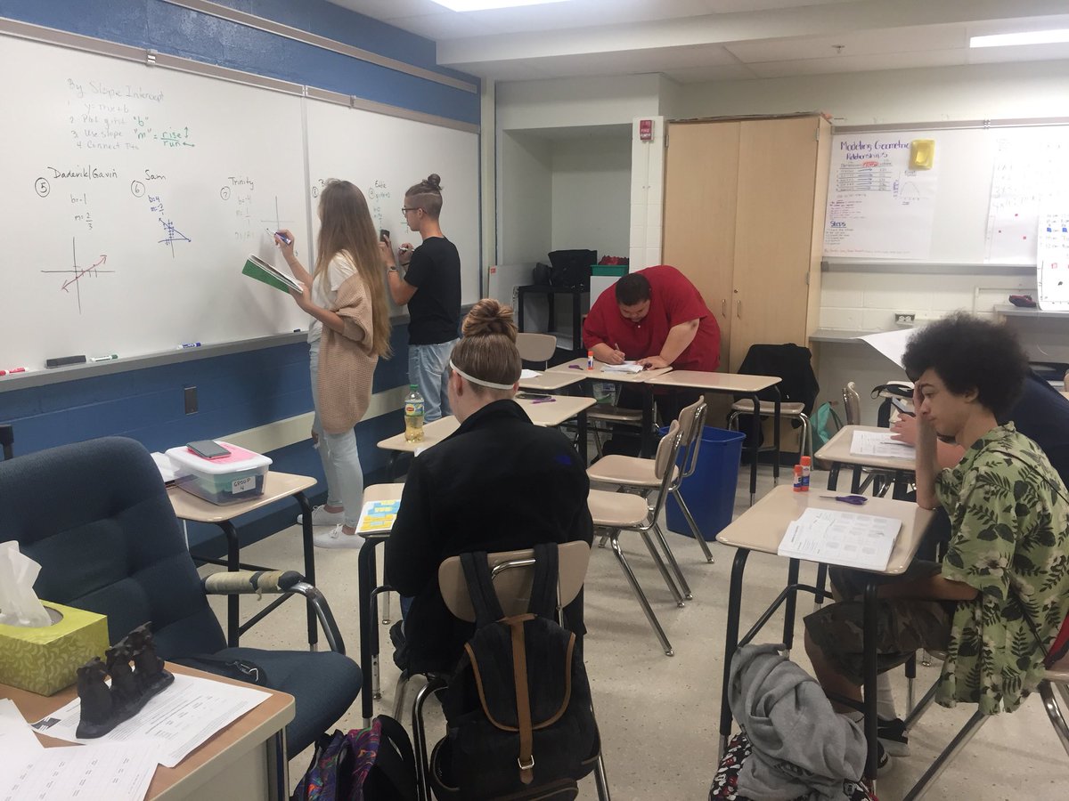 Small group here, small group there... Student-Centered Learning with Ms. Zerrlaut and Ms. Enderson <a href="/PatapscoHSCFA/">Patapsco High School</a>