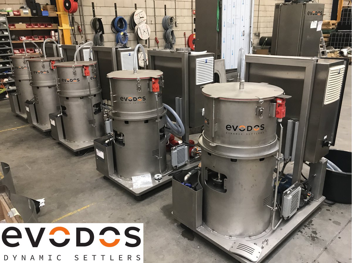 Batch production Evodos 10 units to serve the fast growing market for algae harvesting equipment!  #Evodos #Algaeharvesting
