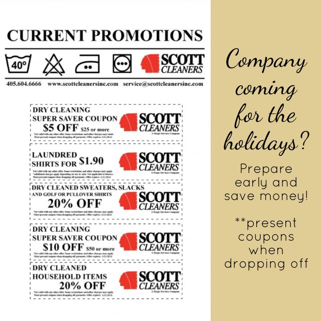 ScottCleaners's tweet image. #holidays #savings #family #coupons via ripl.com
