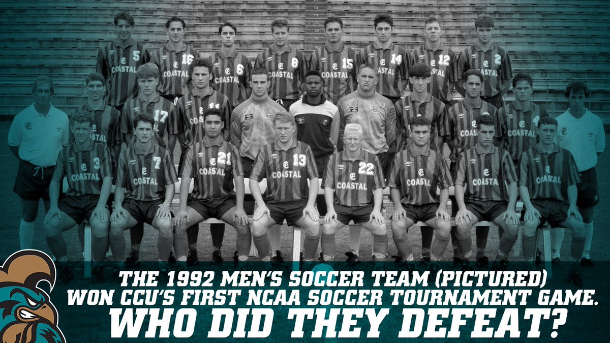 GoCCUsports's tweet photo. #ThinkBackTuesday for Homecoming Week! We are sticking with the 90's theme - see the graphic for today's trivia to win a prize pack!! #TGIC https://t.co/iIgQMa2o6I