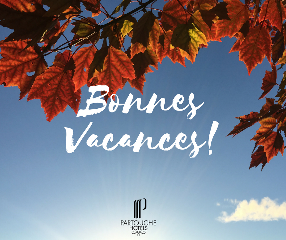 PartoucheHotels's tweet photo. Nous vous souhaitons à tous, d'excellentes vacances de la Toussaint! https://t.co/XHUT94TLXV