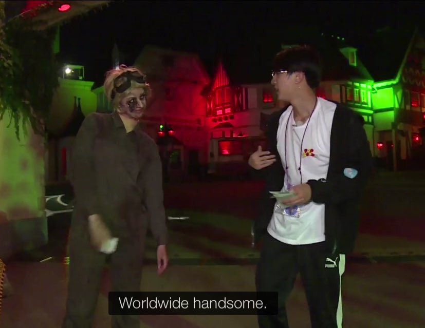 HOMEysus's tweet photo. lets hear him say that into the mic when they win the daesang 😂😏💜 ARMY WE ARE AMAZING WE CAN DO THIS! #BTSRUN_MAMA https://t.co/7PgkqTeeTJ