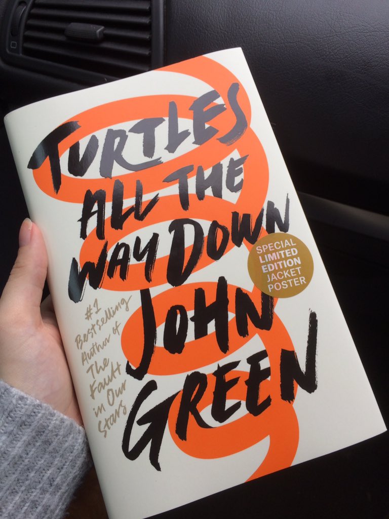 Me_paiigee's tweet photo. Found somewhere local selling @johngreen 's new book so I had to buy it and she's a beauty!😍 https://t.co/BacXwaea2t