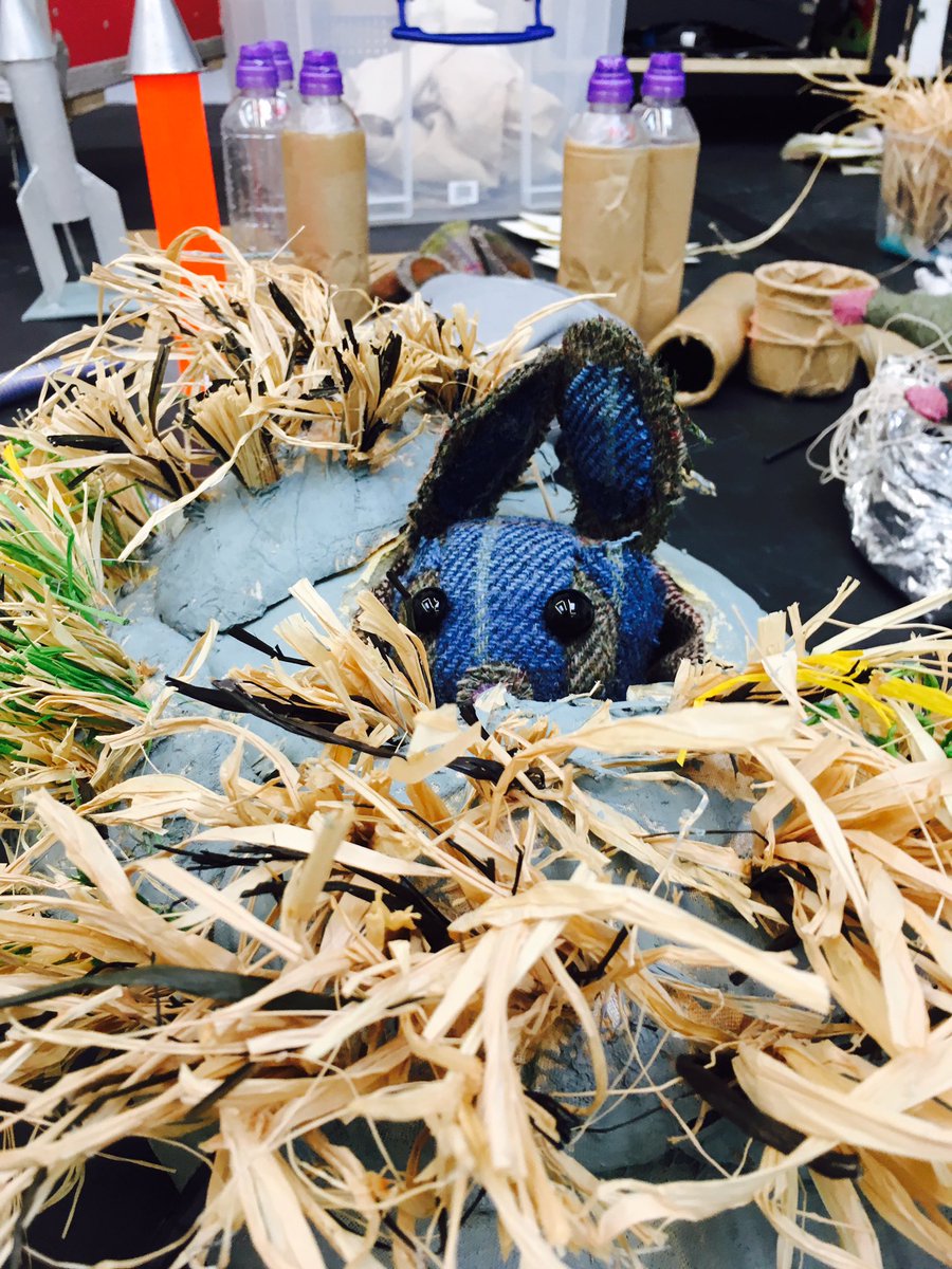 LewHetherington's tweet photo. Getting ready for the #RocketPost digital capture! @NTSonline this bunny is a little shy... https://t.co/B3Jwz6oj0Z