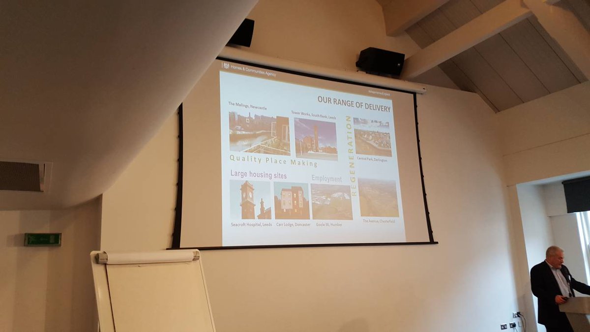 "Quality of place like <a href="/TheMalings1/">The Malings</a>  &amp; Seacroft hospital is important in delivering new homes" - Neil Graham <a href="/HCA_UK/">Homes and Communities Agency</a>
#ShapeHomesEngland