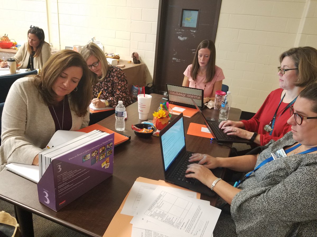 CCSDTitleONE's tweet photo. Title I coaches are writers #CCSDTitleOne https://t.co/M3xluRN49J