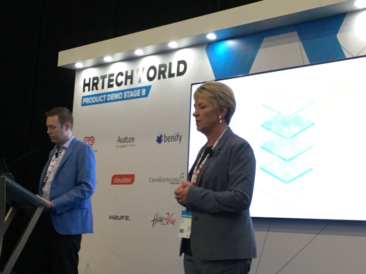 dandesilva's tweet photo. Amy Ihlen and Dale Kennedy sharing how to improve Talent Processes with #DataScience at Demo Stage B at #HRTechWorld #Infor @Infor_HCM https://t.co/hhANsL5bzO