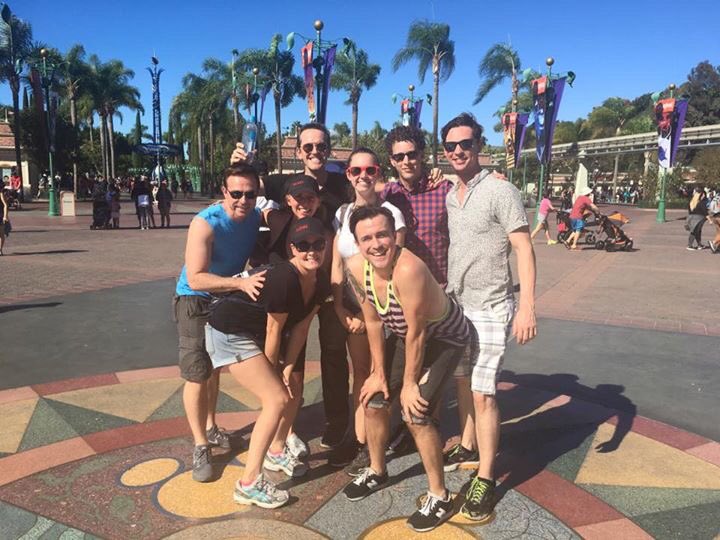 When in #California, one must visit the magical kingdom. @cagneymusical goes to <a href="/Disneyland/">Disneyland Resort</a>!!!🏰
#magicaldayoff
#cagneythemusical
#disneyland