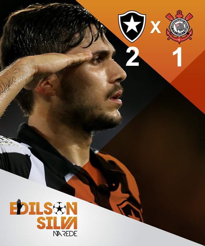 EdilsonNaRede's tweet photo. E o @BotafogoOficial bateu o @Corinthians. O que acharam da partida? https://t.co/N6bMlU8MqL
