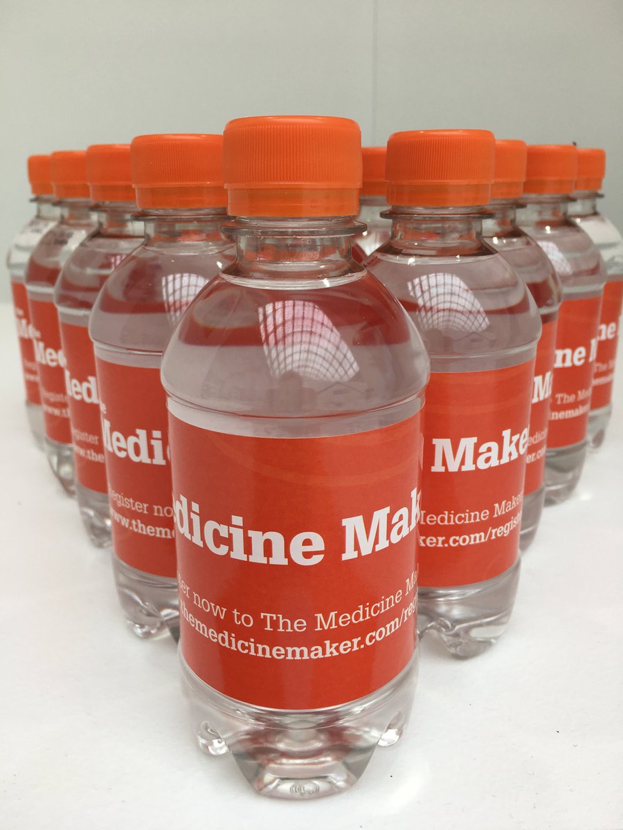 medicine_maker's tweet photo. Thirsty from walking around all the floors @CPhIWW? Come and pick up a FREE bottle of water from the Galleria KH01! #CPhIWW https://t.co/GWfWLxbWFi
