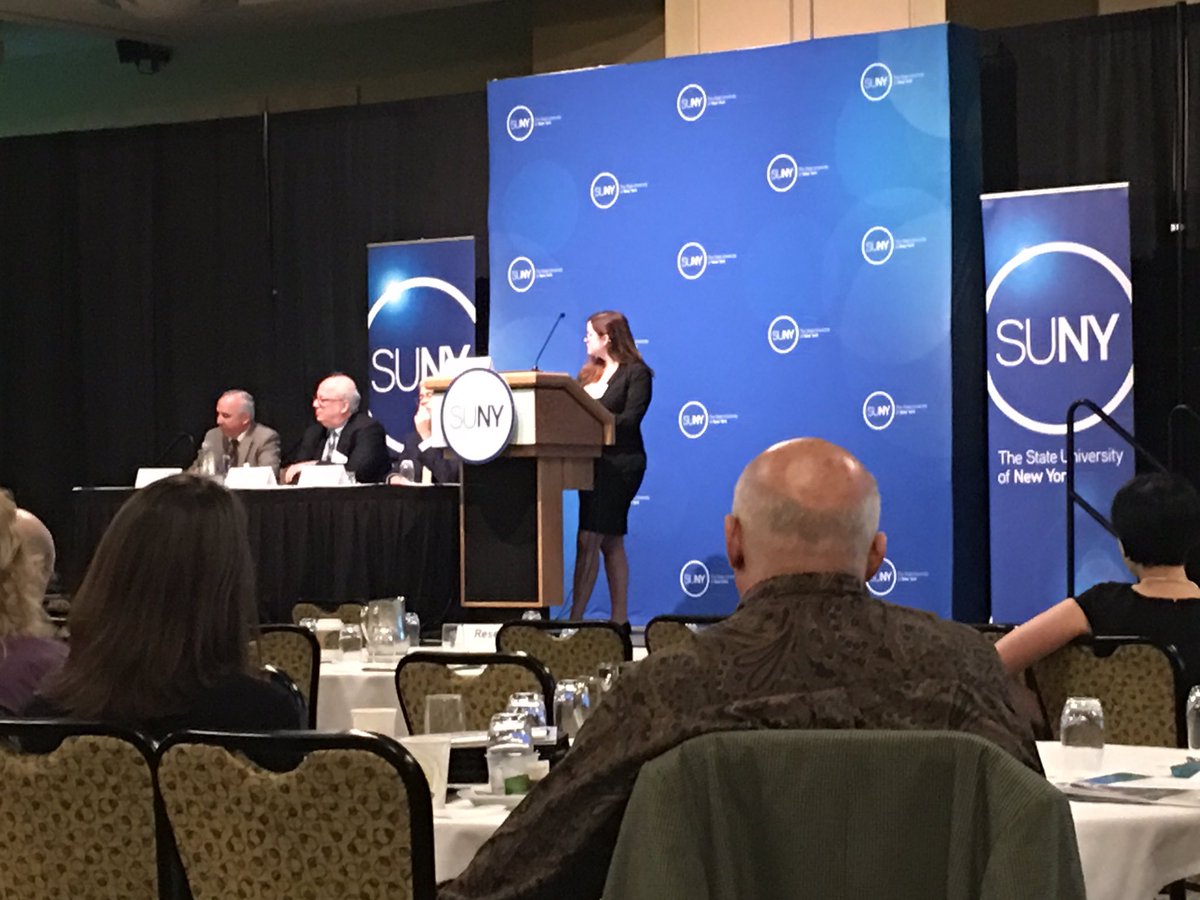 CC4Democracy's tweet photo. At the 4th Annual SUNY Applied Learning Conference learning from and introducing TDC to SUNY community colleges. Excited to help moderate the Deliberative Democracy session with Lisa Strahley! #alc2017 https://t.co/j6z15HF8sO