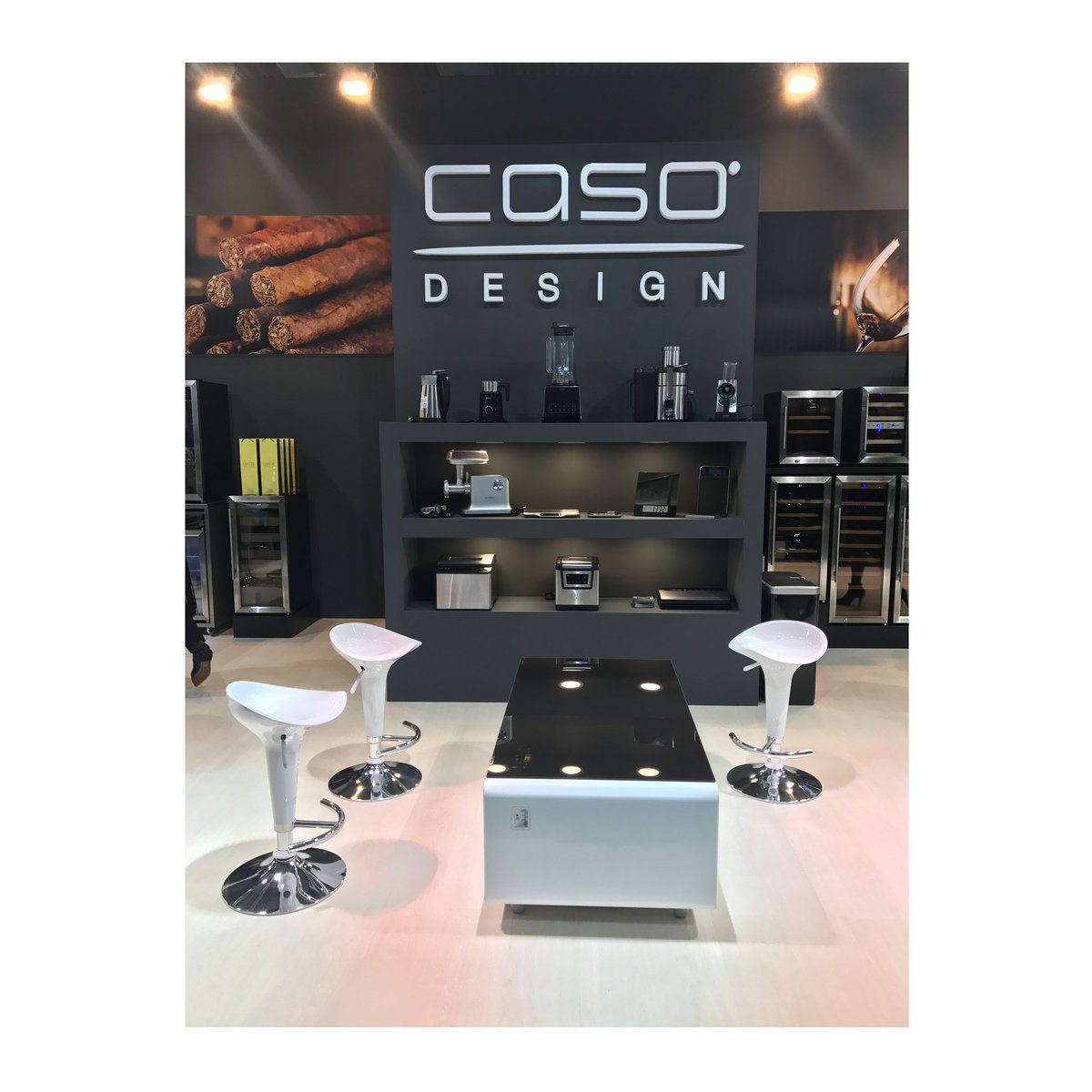 MAPcomm's tweet photo. La nostra esperienza a #HOST insieme a #PuntoDe! #host2017 #milano #tecnologia #cucina #arredo #design #tech #home #kitchen #wine #ice #caso https://t.co/J2agkXVb2i
