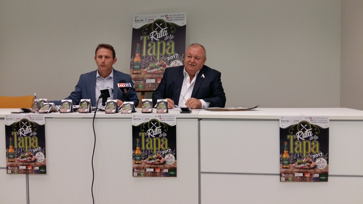 coectp's tweet photo. En la Presentación Oficial del 8 Encuentro Barras &amp; Vino and lll Gin Special Edition.@TPacheco_Ayto @coectp @hostpa_es https://t.co/rmtH7WNuml