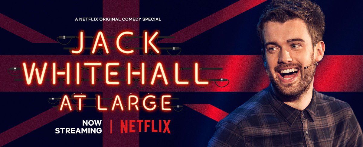 jackwhitehall's tweet photo. Delighted to announce that my live show 'Jack Whitehall: At Large' has just been released on @netflix and @NetflixUK (all territories) https://t.co/fflzvt8edj