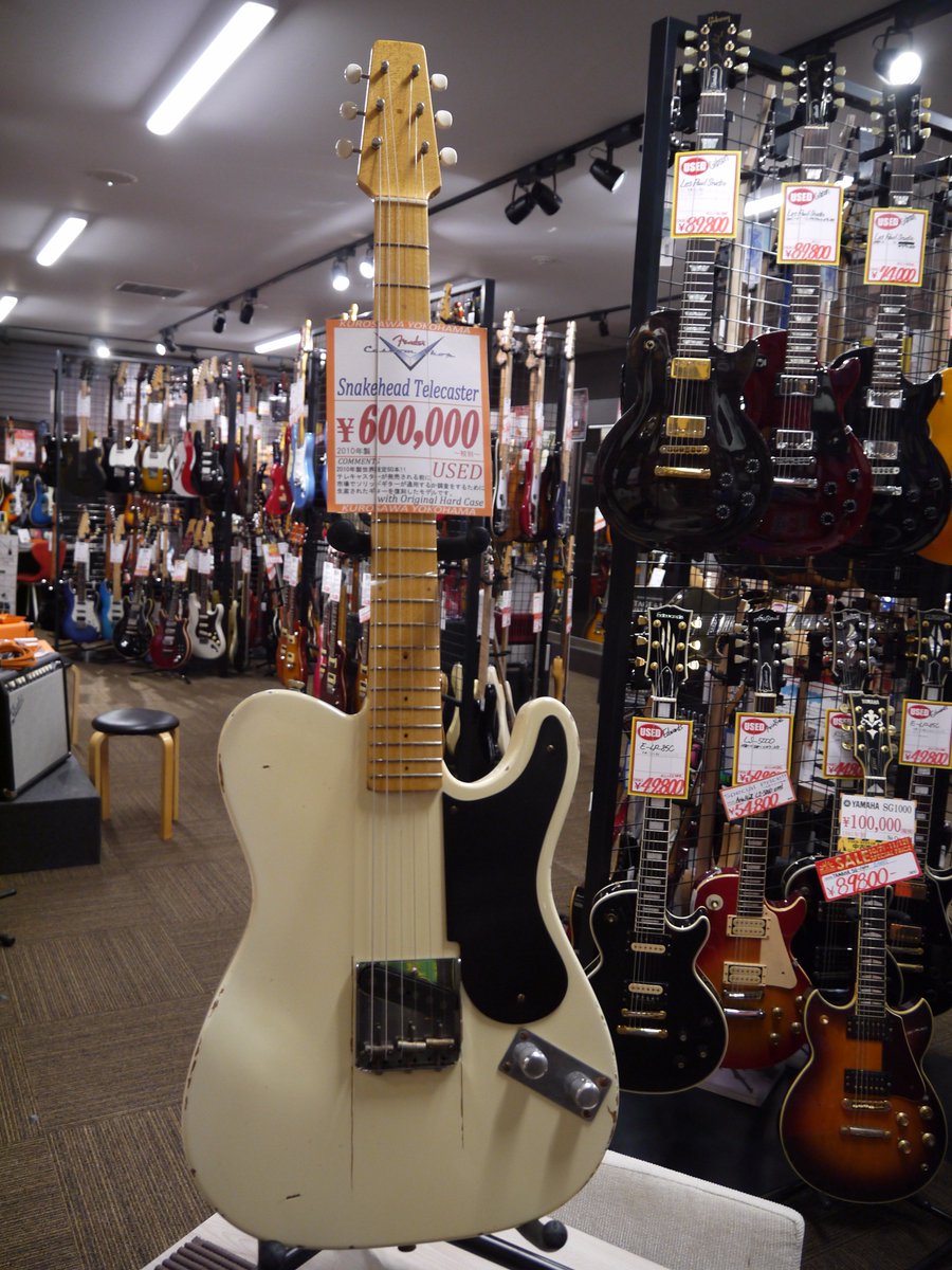 スネークヘッド!!】Fender USA Custom Shop Limited Edition Snakehead