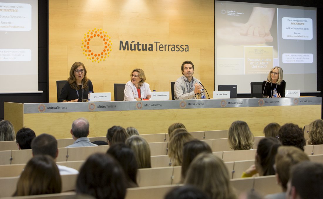 Mutua_Terrassa's tweet photo. L'Edifici Docent acull jornada amb 150 professionals de l’àrea integrada de #pediatria de MútuaTerrassa i Hospital St. Joan de Déu Martorell https://t.co/ow9KAM4WTB