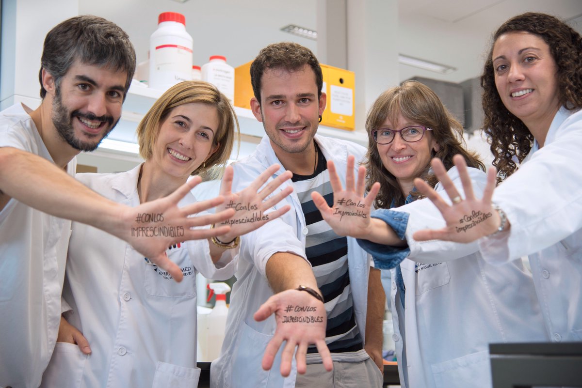 navarrabiomed's tweet photo. Estamos #ConlosImprescindibles: nuestros investigadores.Únete al homenaje de @FundlaCaixa compartiendo este tuit a favor de la investigación https://t.co/uGVu2GgtAT