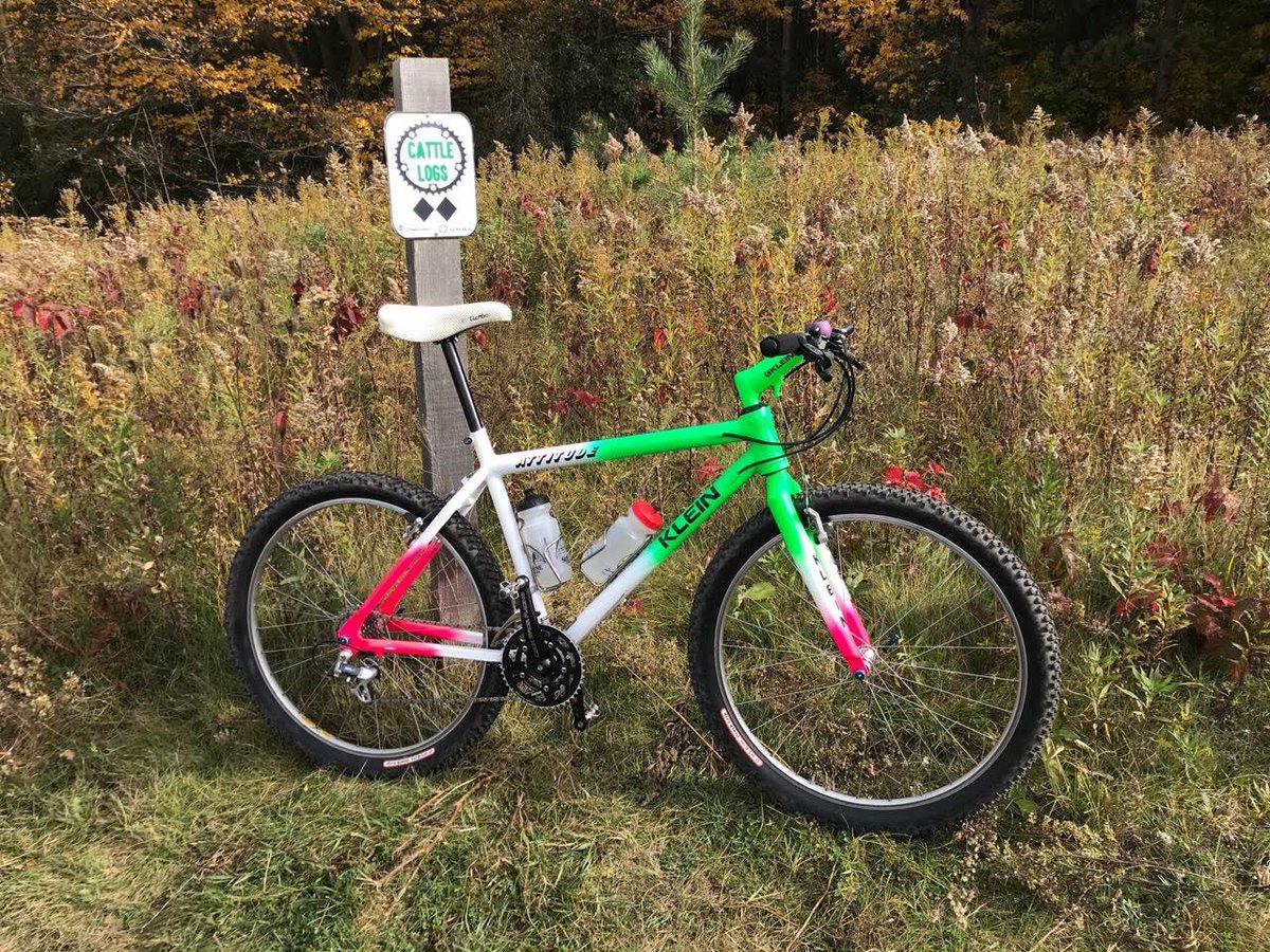TOChainReaction's tweet photo. Our #RETRORide, Durham Forest.
#KonaMamomano #Briko #Brikoeyewear #Ritchey #Ibismojo #bikes #biking #cycling #bikesTO #bikesTO https://t.co/uexT0lk5lr