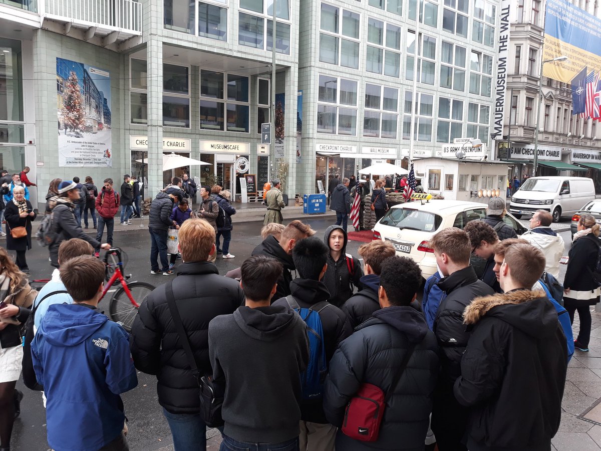 DC_DesignTech's tweet image. Checking in at #CheckpointCharlie #Berlin