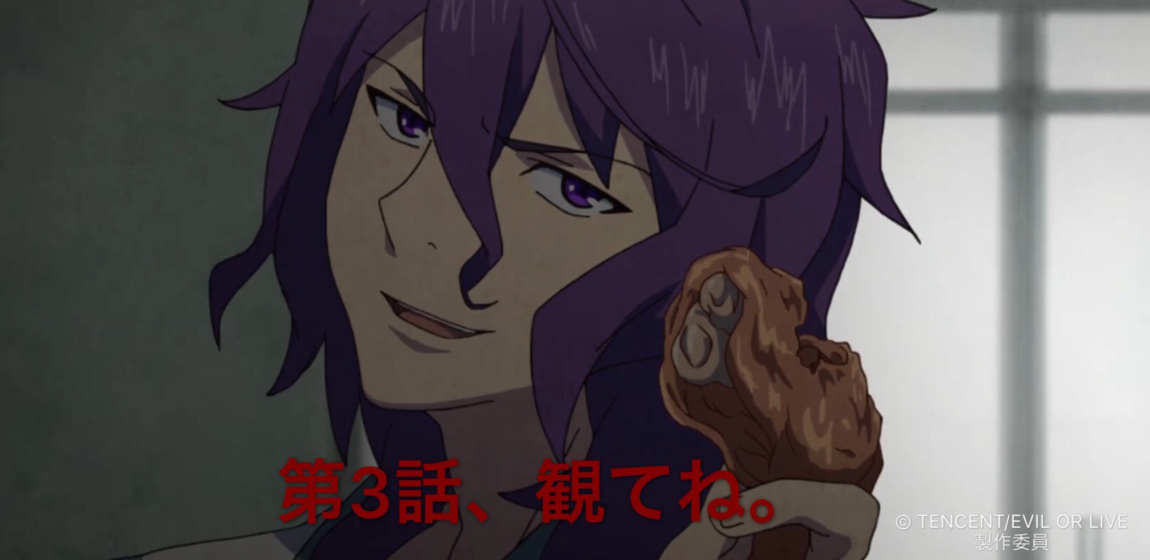 アニメ Evil Or Live 公式 V Twitter Tvアニメ Evil Or Live 第3話 今夜25時41分から放送です シンの犬になることを拒否したヒビキ 彼はこれからどうなりますか 皆様 ぜひお見逃しなく Evilorlive Normcore