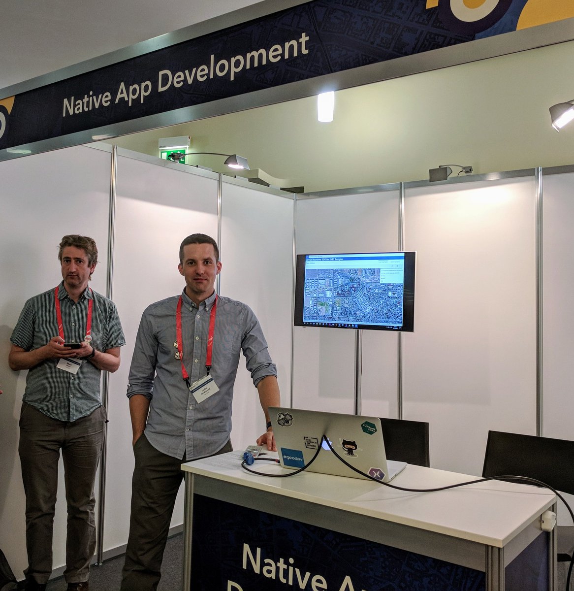 anttikajanus's tweet image. Come to meet folks from @ArcGISRuntime development team. You can find us #nativedevelopment stand. #devsummit