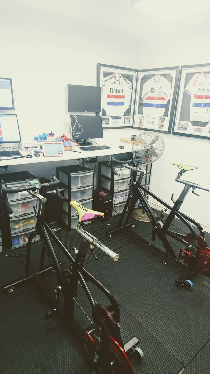 TritrainSharp's tweet photo. Prepped &amp; ready for a busy day of triathlete testing. All ready for the start of winter base training! #triathlon #sportsscience #uktrichat https://t.co/A0M0C0nId5