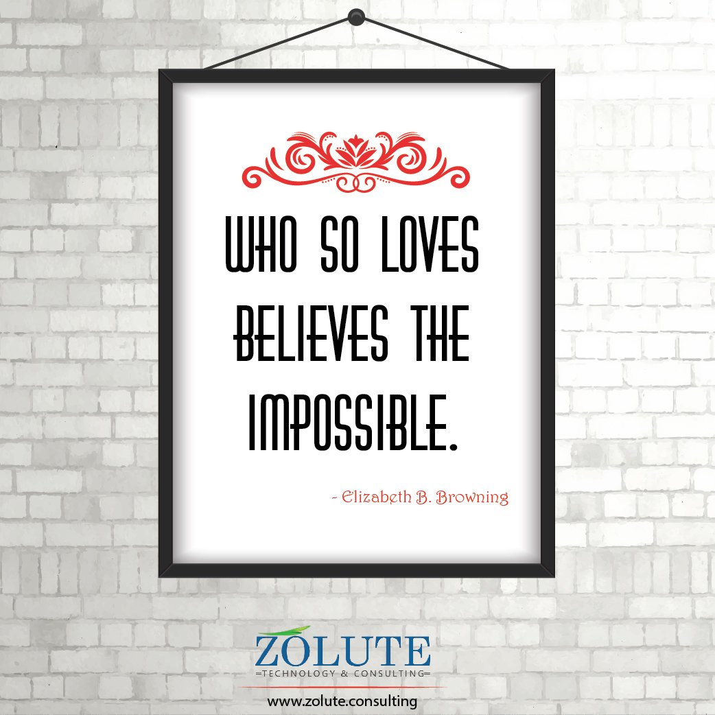 ZoluteSupport's tweet photo. Who so #love believes #impossible. https://t.co/wIPQJZ8iLb