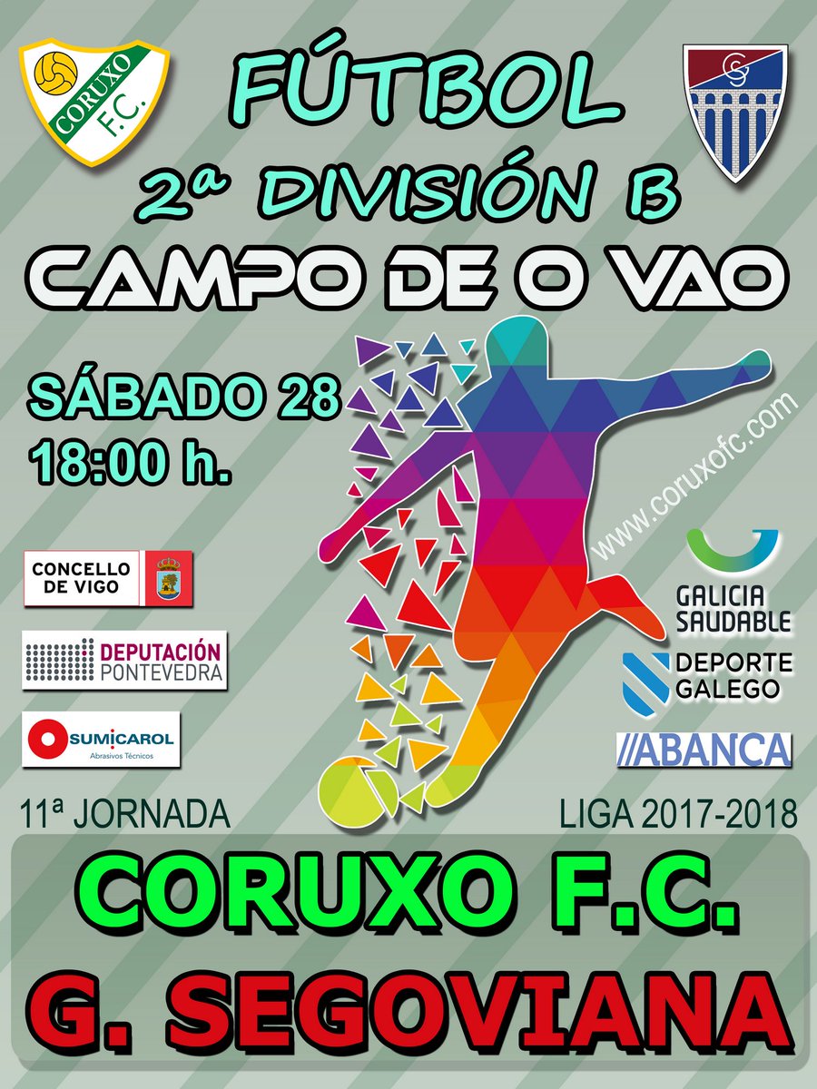 CoruxoFCoficial's tweet photo. @CoruxoFC1 vs @lagimnastica . Sábado 18:00 h. O Vao ... !! VAMOS !! ... #somosloqueluchamos #superacion #trabajo #sacrificio https://t.co/enZTtvqRYj
