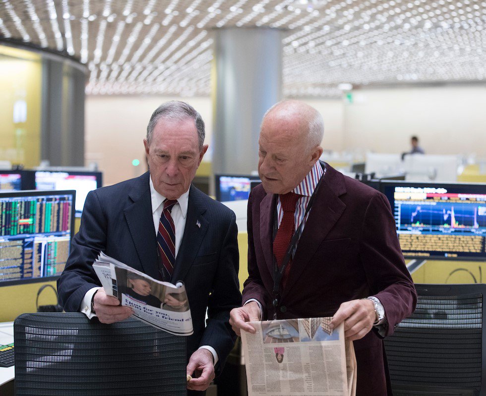 Opening the new <a href="/Bloomberg/">Bloomberg</a> HQ in London – a place designed to be as innovative and forward-looking as our employees. mikebloom.bg/2z4rj6q