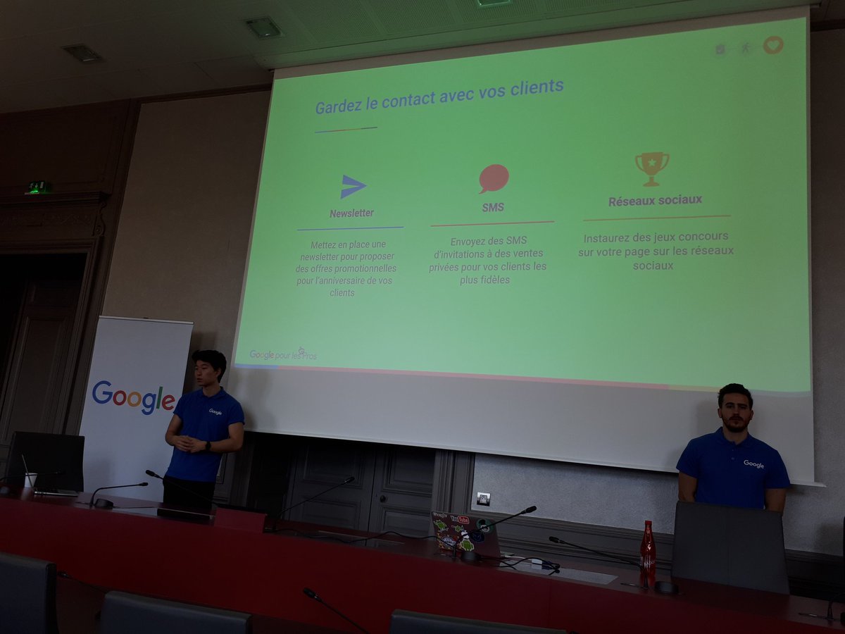 TIXIA_Conseil's tweet photo. Aux ateliers Google pour les Pros, à la CCI 53 ! https://t.co/eFE5gclXuh