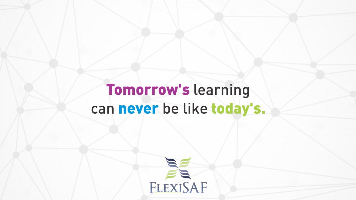 FlexiSAF's tweet photo. Tomorrow's learning can never be like today's.
#ThinkItCreateIt https://t.co/ZFnAP830bU
