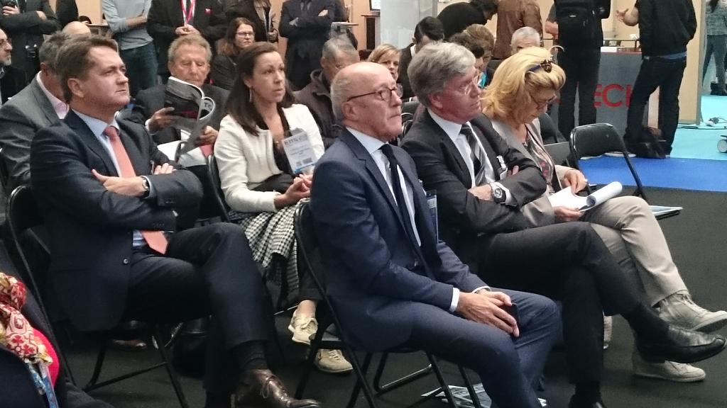 AerospaceValley's tweet image. En direct de l'inauguration du #SIANE avec la participation de Yann barbaux, nouveau président d'@AerospaceValley