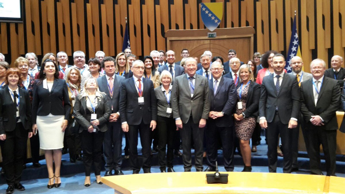APFfrancophonie's tweet photo. XXXe #Assemblée régionale #Europe #Sarajevo #BosnieHerzegovine #emploi #croissance : https://t.co/VcDWnK28zM https://t.co/xAB0bMYqta