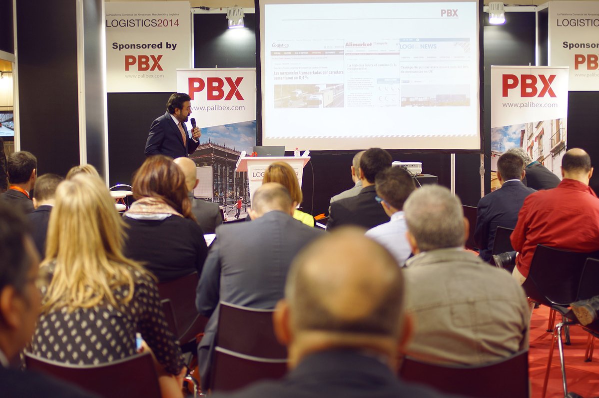 Palibex's tweet photo. "Cómo franquiciar en el sector del transporte" fue el tema que presentamos en la edición 2014 de #Logistics con @mangasjosea #Logistics2017 https://t.co/KS2uBMTi1B