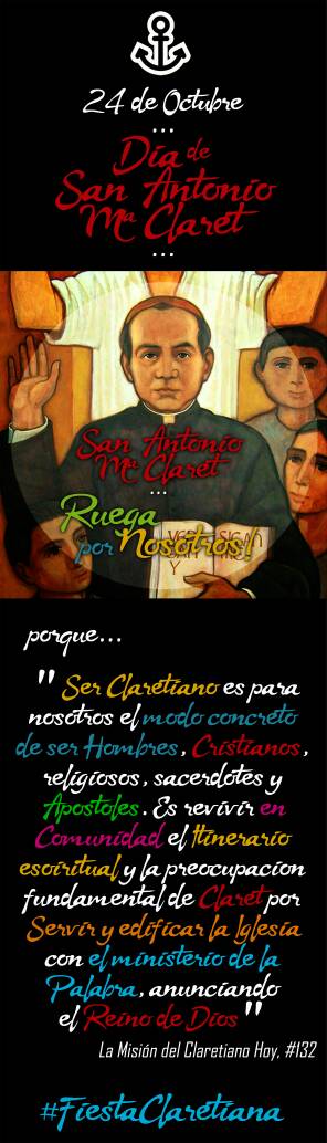 movimientoancla's tweet photo. Muchas bendiciones hoy en esta fiesta del Padre CLARET, Nuestro #ViejoLoboDeMar https://t.co/tMF8kmNkqk