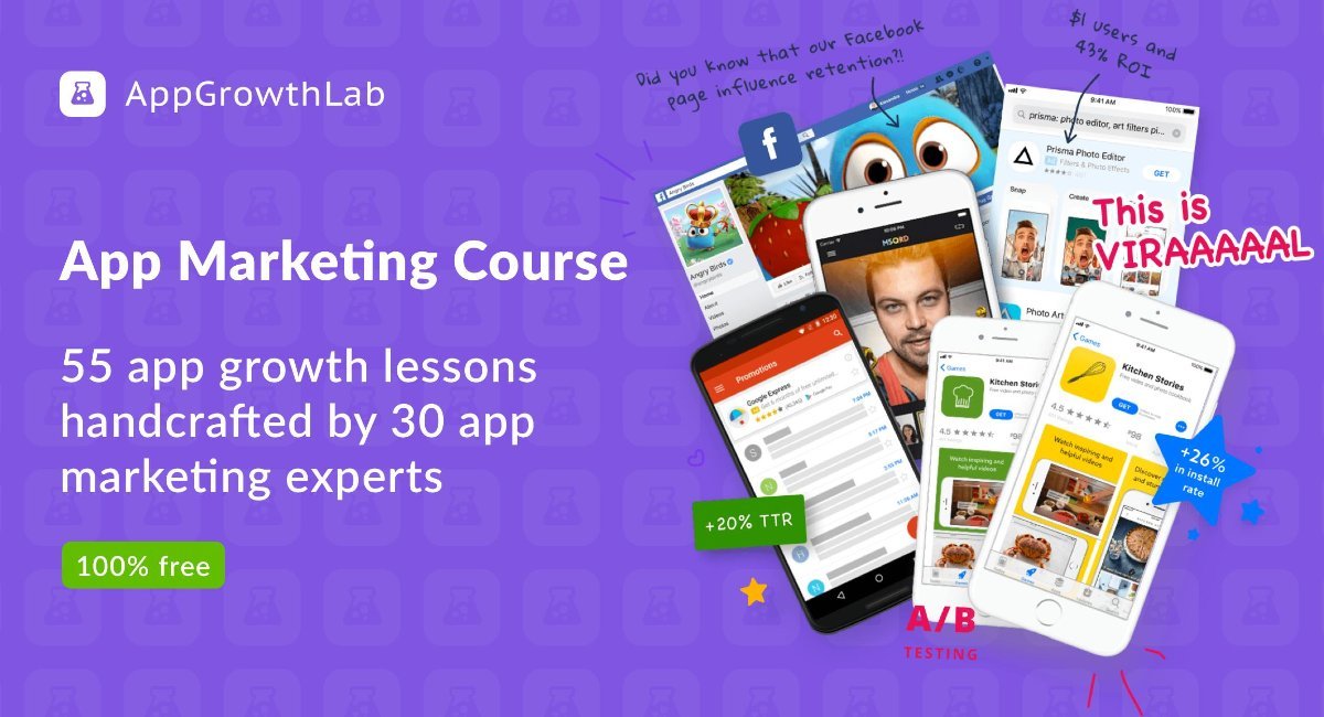 SplitMetrics's tweet photo. Happy to share AppGrowthLab, unique app growth course by 30 experts from SplitMetrics, Buffer, Google, etc https://t.co/kTiGbmQnY6 https://t.co/AN5G14IryB