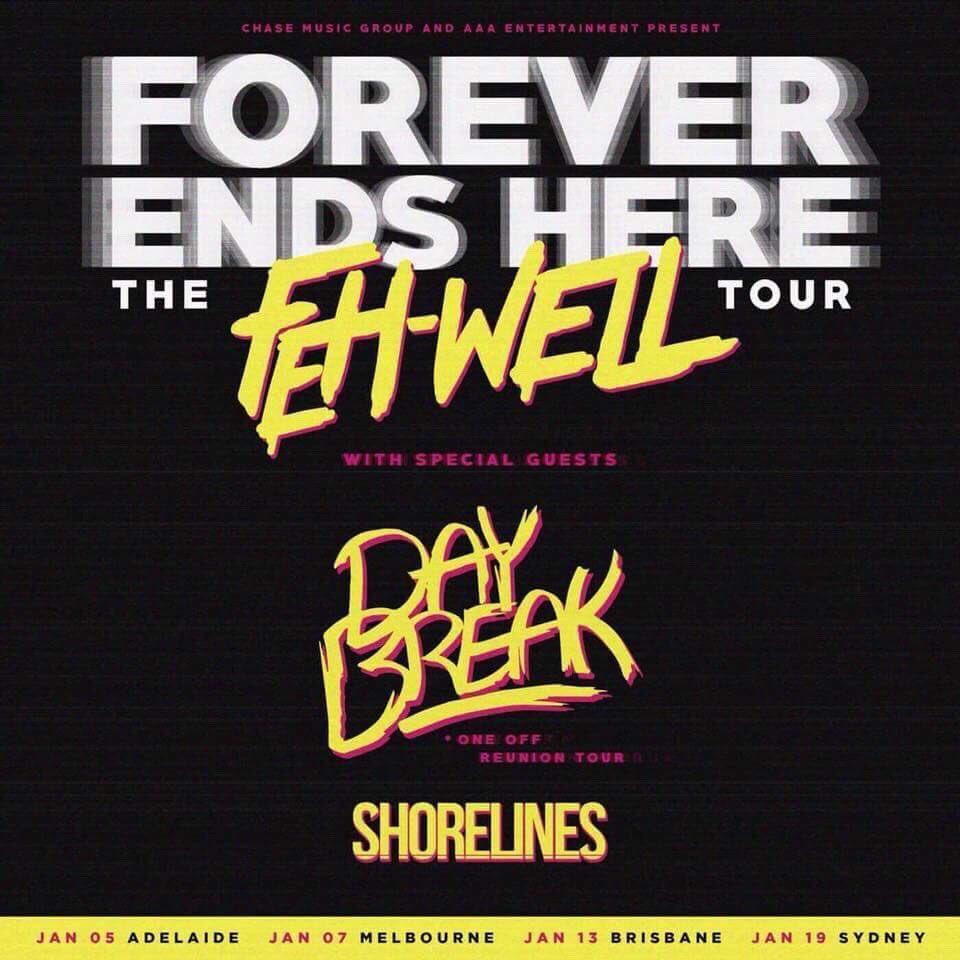 We still are in shock that our band is back for one more tour... Who is coming to a show?