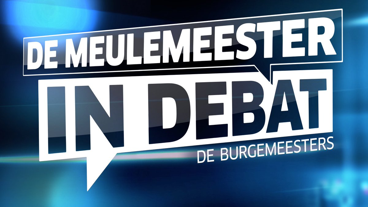 ‘De Meulemeester in Debat’ is terug: in één lijn naar oktober 2018. #VK18 #DMD bit.ly/2z3nrSS