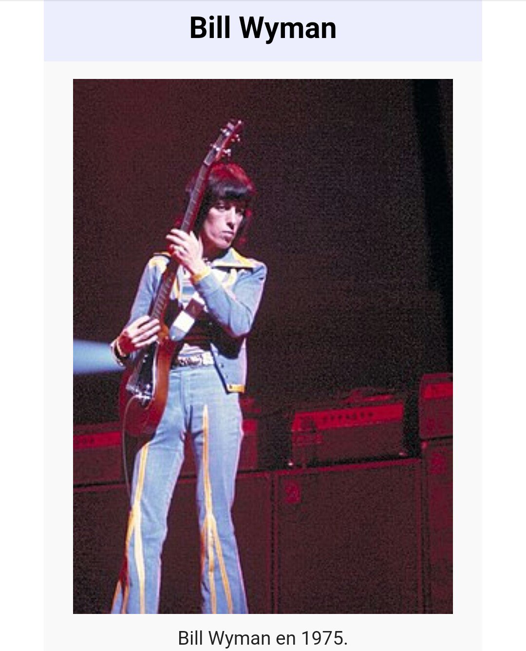   HAPPY BIRTHDAY to Bill WYMAN.. The LEGENDARY BASSIST of The ROLLING STONES..    