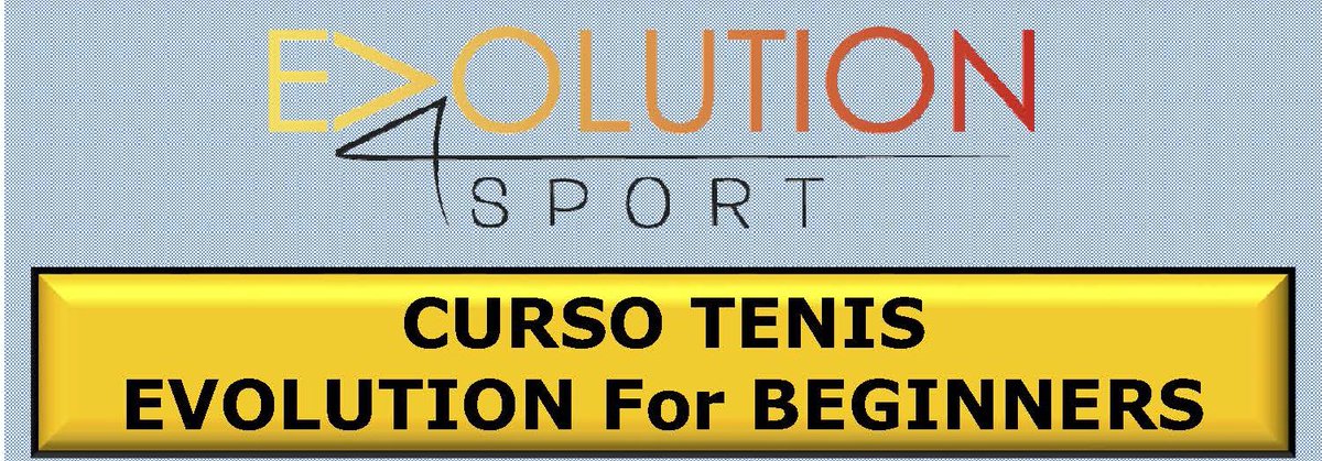 SportRacketM's tweet image. EVO BEGINNERS Training in November: Registrations are open from today! Book your attendance! #EVO #Improvingknowledge