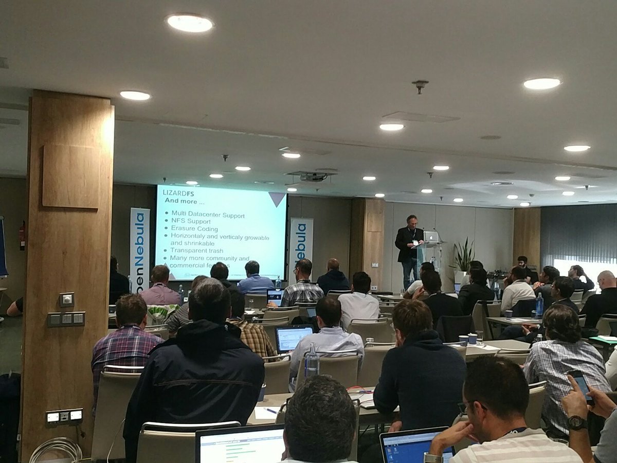 Growing into the Petabytes for fun and profit - Lizards and Opennebula #MichalBielicki <a href="/SkyTechnology1/">Skytechnology</a> 
#OpenNebulaConf
